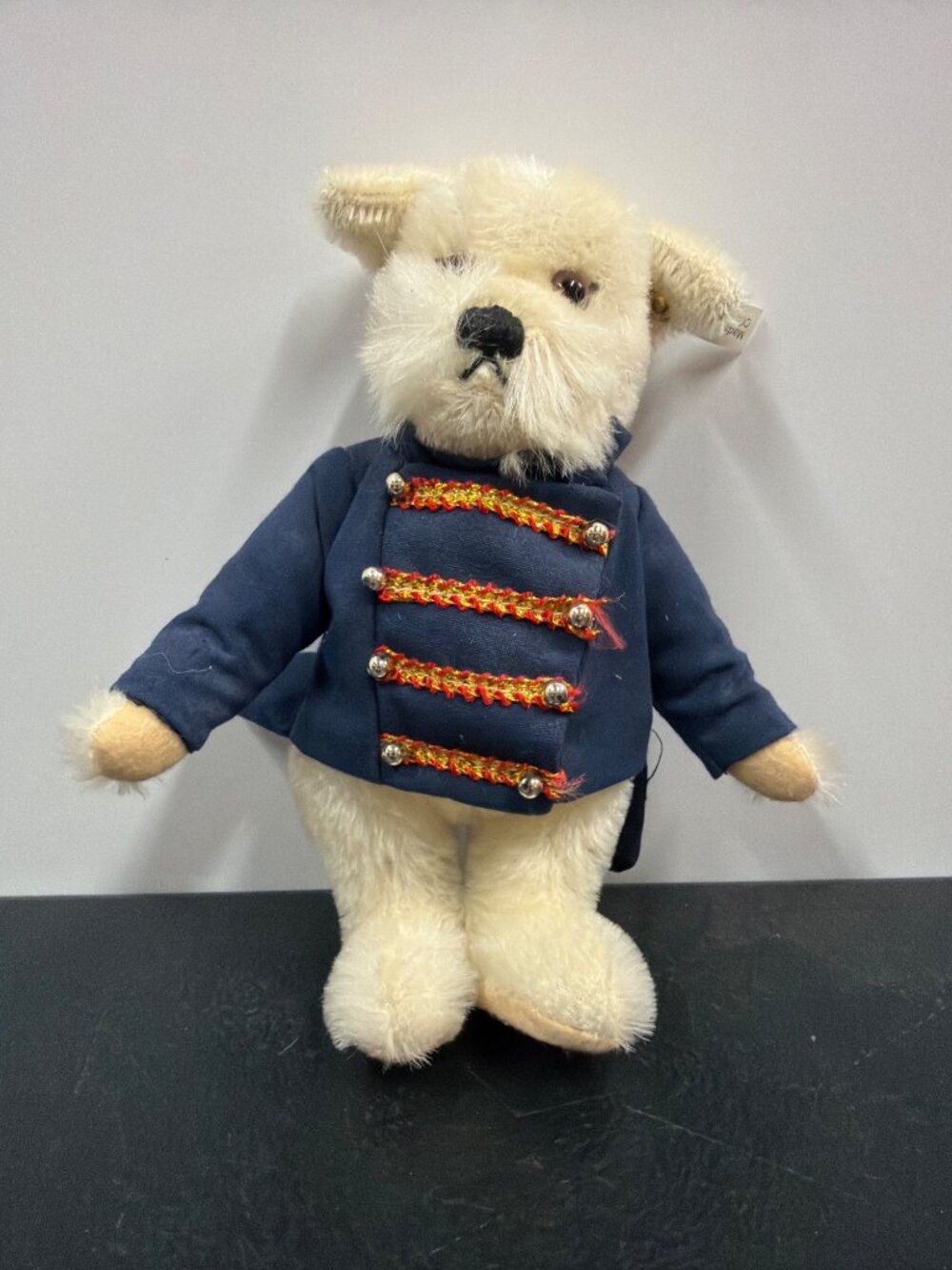 Steiff Limited Edition Golden Age of the Circus Dog Plush No. 3871 Vintage 1988